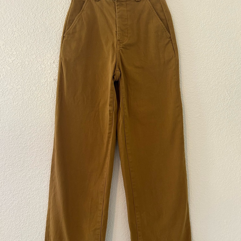 Everlane Women’s Brown Wide Leg Pants